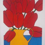 Tulpen in acryl